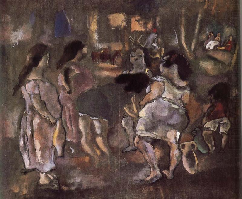 Jules Pascin Suburb china oil painting image